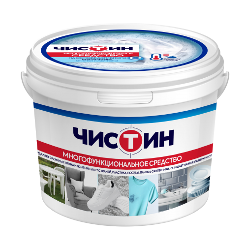 ЧИСТИН Многофункциональное средство на основе активного кислорода 1000гр (30% соды) порошок банка